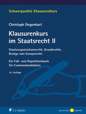 cover image of Klausurenkurs im Staatsrecht II